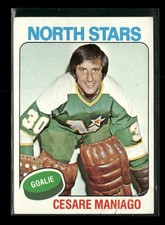 1975-76 Topps #261 Cesare Maniago Minnesota North Stars