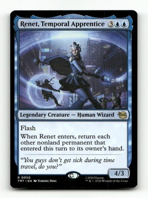 Renet, Temporal Apprentice 0050 Teenage Mutant Ninja Turtles MTG NM