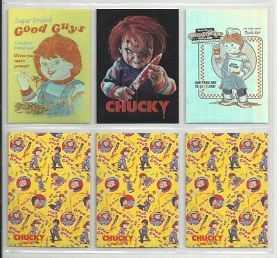 2024 Good Guys Child's Play (Fright Rags) Full Set of 3 FOIL ''Chase Cards'' NO#'s