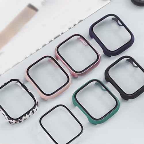 Watch Protective Case Ergonomic Watch Accessories Watch Case Tempered Film - Zdjęcie 4 z 13