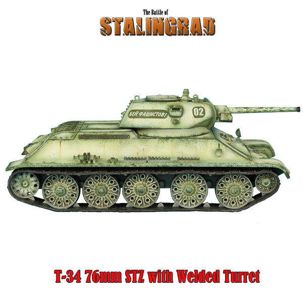 First Legion RUSSTAL021 Russian T-34 76mm STZ with Welded Turret - Winter First Legion RUSSTAL021 Russian T-34 76mm STZ with Welded Turret - Winter
