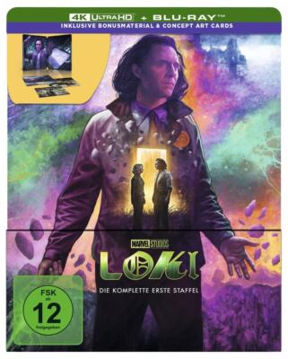Loki - Staffel 1 UHD BD (Lim. Steelbook) | Blu-ray | 2023