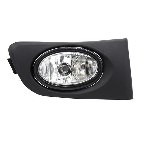 Fit 2001-2003 Honda Civic Front Bumper Fog lights Clear Lens Halogen Fog lamp - Picture 6 of 11
