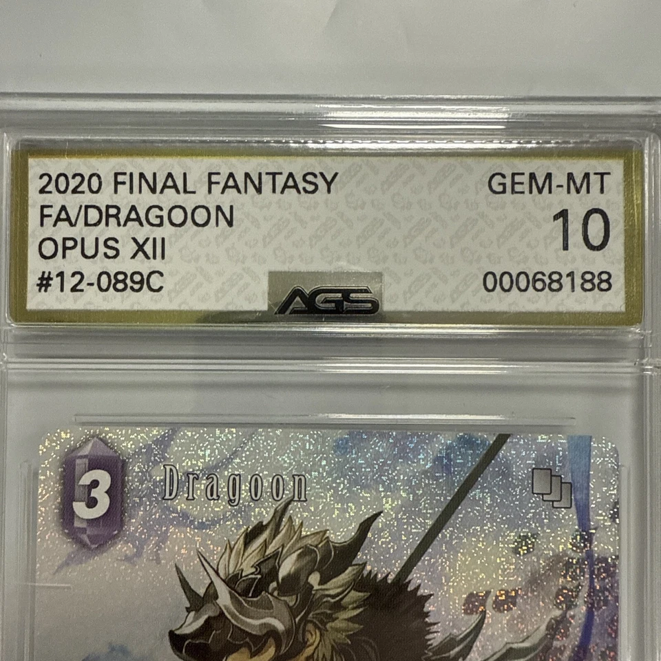 Dragoon 12-089 C  Full Art Foil - Opus XII Final Fantasy TCG AGS 10 - Image 2 of 4