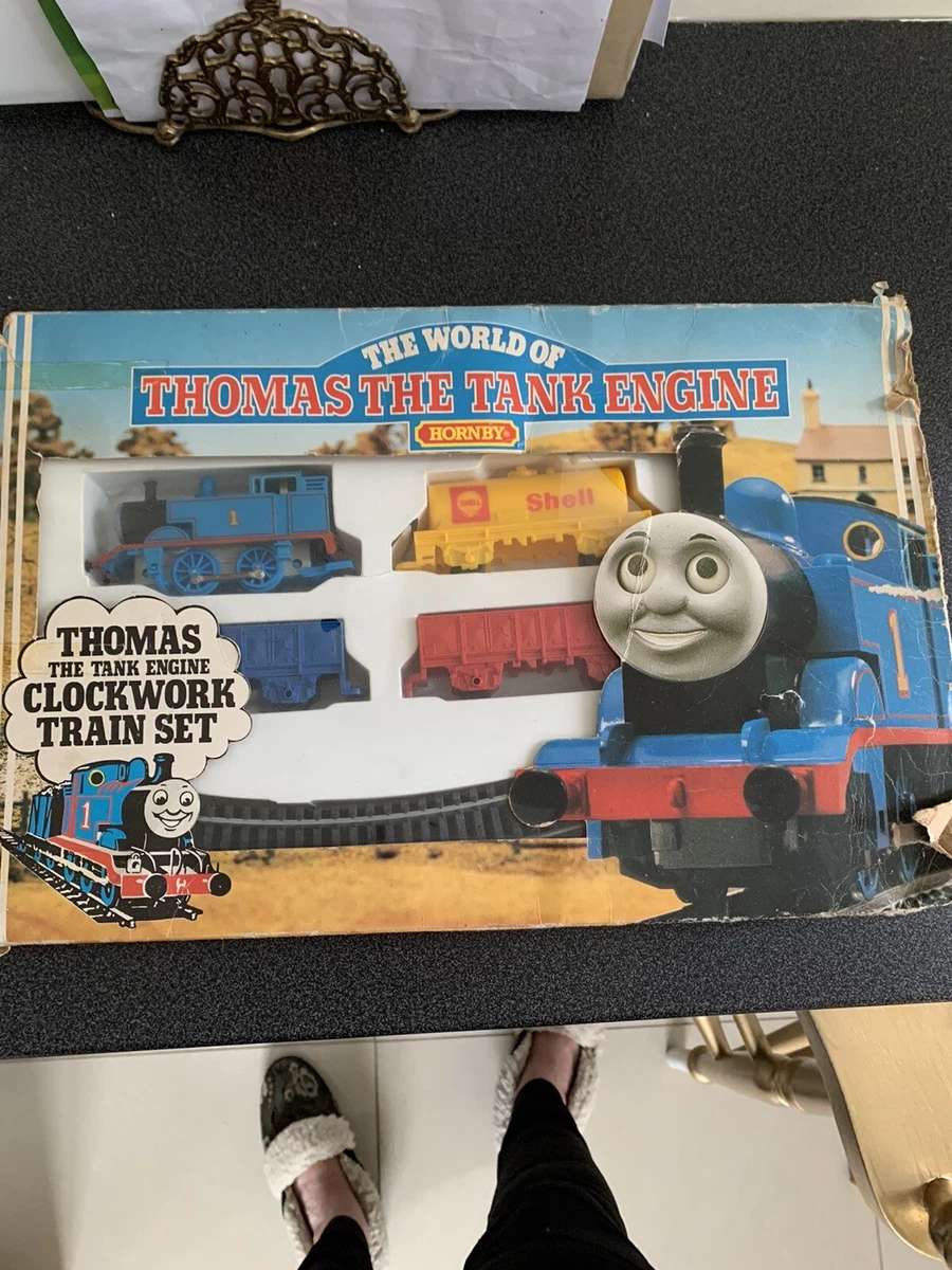 Vintage thomas the tank engine train set 2025