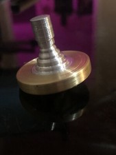 1 1/4 Diameter Brass Rimmed Top Very Nice Top