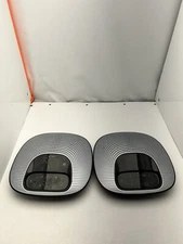 LOT of 2 Logitech V-U0034 886-000012 Speaker for Video Conferencing BASE ONLY