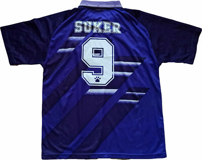 Real Madrid Suker 1995-96 Kelme Football Teka Vintage Home Jersey Retro Jersey
