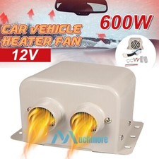 12V 600W Car Heater Heating Fan Defogger Defroster Demister Portable Electric