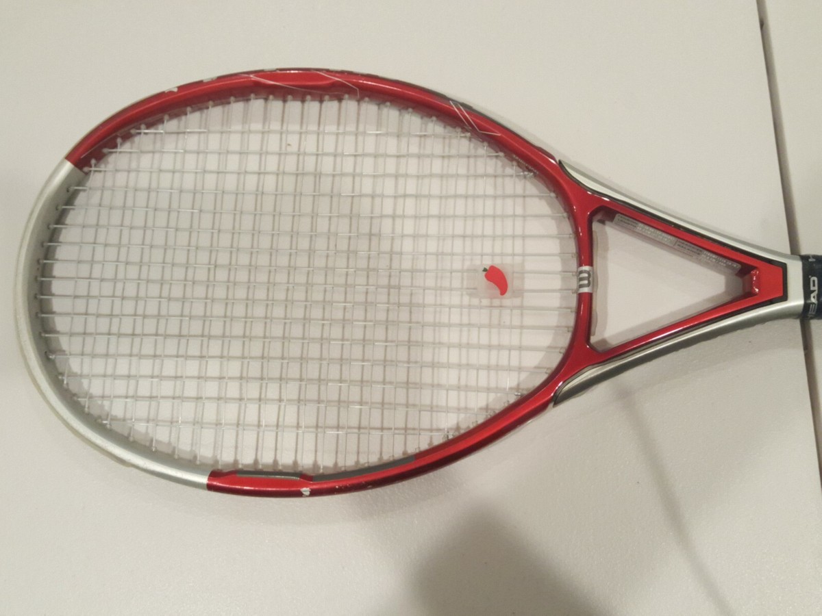 WILSON TRIAD 5 T5 OVERSIZE 110 sq in TENNIS RACQUET Grip 4 1
