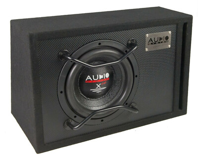 AUDIO SYSTEM X10 EVO BR 25cm Bassreflex Subwoofer Gehäuse 1000 Watt Auto Bassbox
