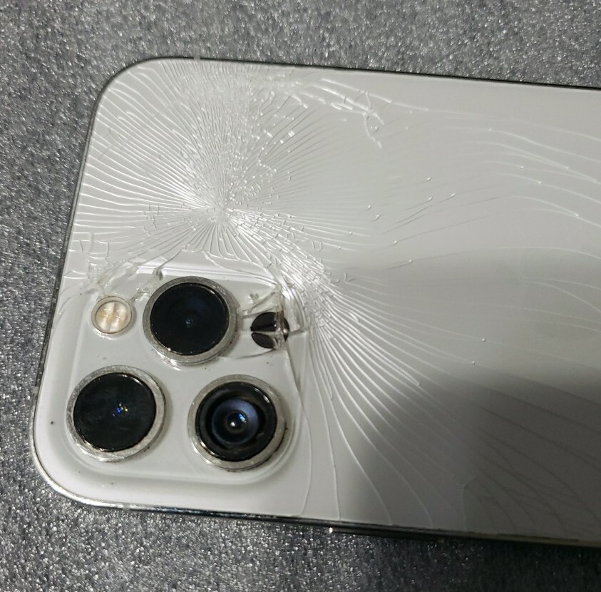 Apple iPhone 12 Pro Max 128GB (Unlocked) Cracked Back/Rear Camera LENS