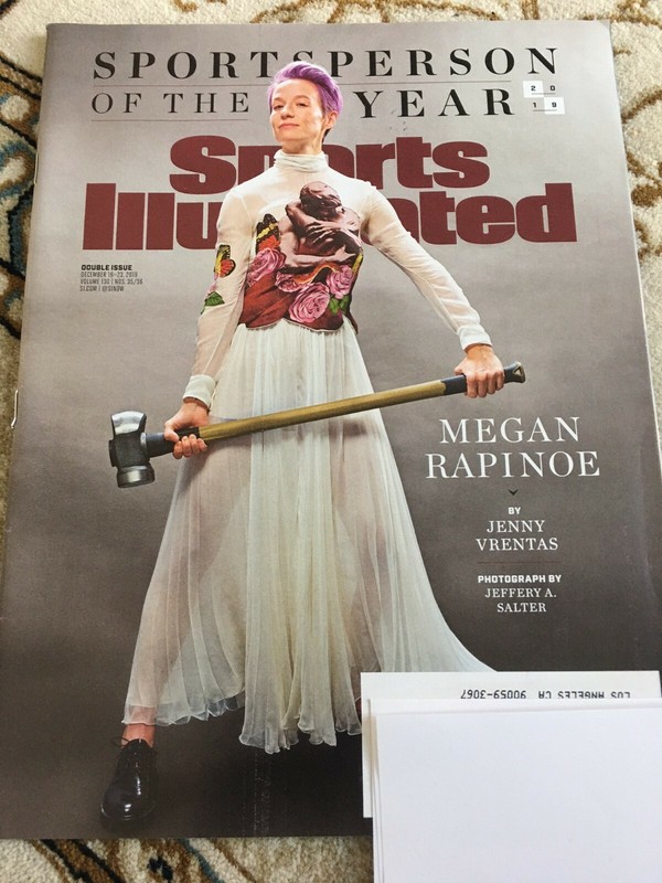 Sports Illustrated Magazine 2019 Megan Rapinoe