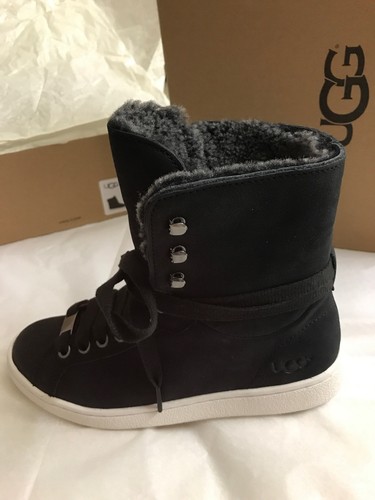 ugg starlyn sneaker black
