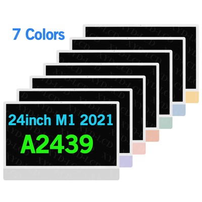 for Apple iMac 24'' 2021 M1 A2439 Retina Full LCD Screen Display EMC3664 Assembly