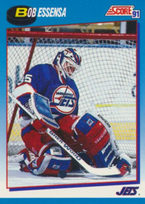 1991-92 Score Canadian French #471 BOB ESSENSA - Winnipeg Jets