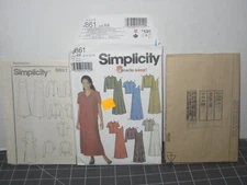 Simplicity 9861 Misses Jacket & Pullover A-line Dress Jumper Size 8 10 12 14