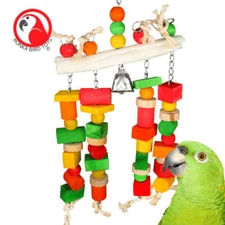 1052 Big Bone Bridge Parrot Toy Cages African Grey Conure Amazon Birdcage