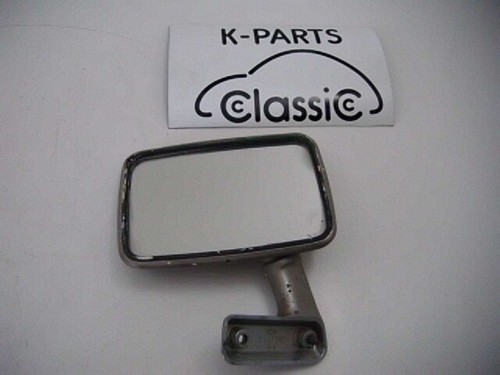 original Opel Rekord D Commodore B Außenspiegel links Chrom Rückspiegel Ratte