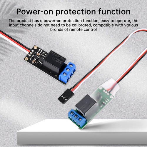 RC Aircraft Relay 5-12V PWM Switch Navigation Light Controller Universal Switch - Picture 3 of 26