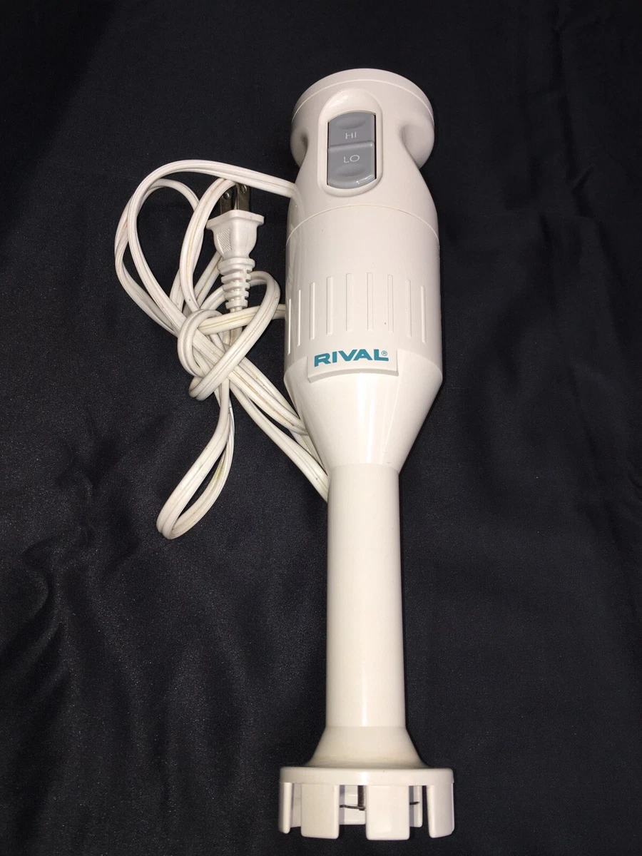 Rival Ultrablend Electric Hand Held Immersion Blender Mixer Model 951 White Chop