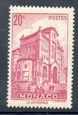 STAMP TIMBRE DE MONACO N° 169 ** CATHEDRALE DE MONACO