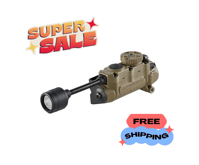 14306 Sidewinder Stalk 76-Lumen Tactical Helmet Light, A163, Coyote