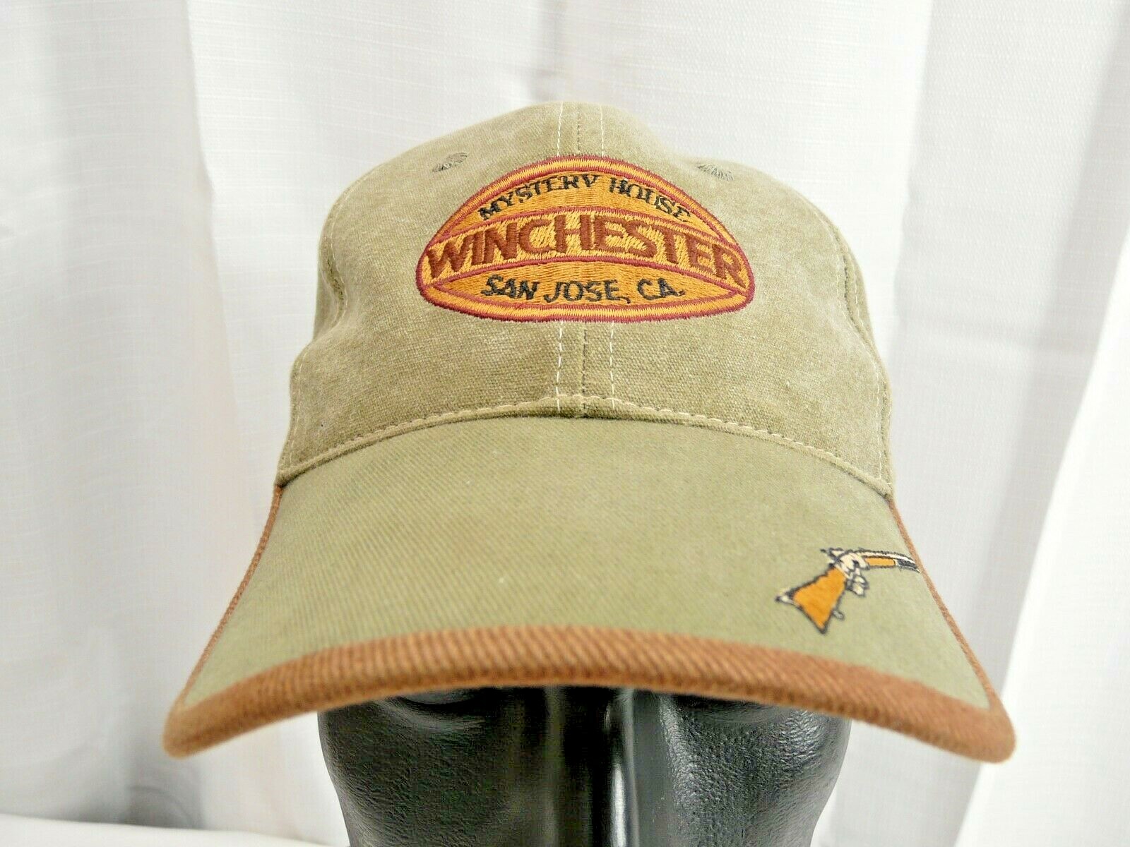 Winchester Mystery House Souvenir Hat Embroidered Log… Gem