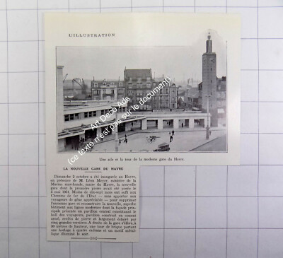 1932 La Nouvelle Gare du Havre