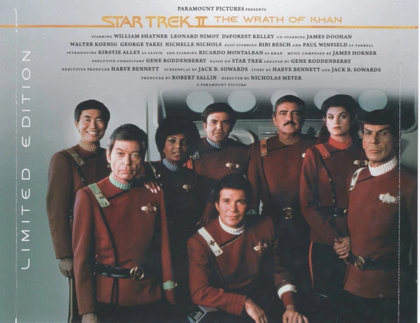 James Horner – Star Trek II: The Wrath Of Khan (1982) Complete+Bonus Score 2CDs - Bild 2 von 3