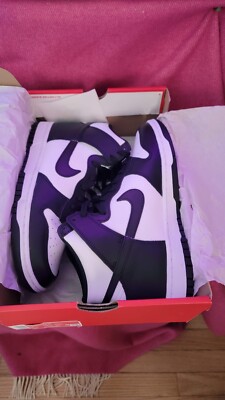 Size 11 - Nike Dunk High Black White W - New Never Worn