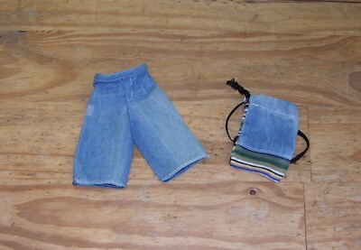Jeans Shorts + Rucksack Shaving Fun Ken 1995