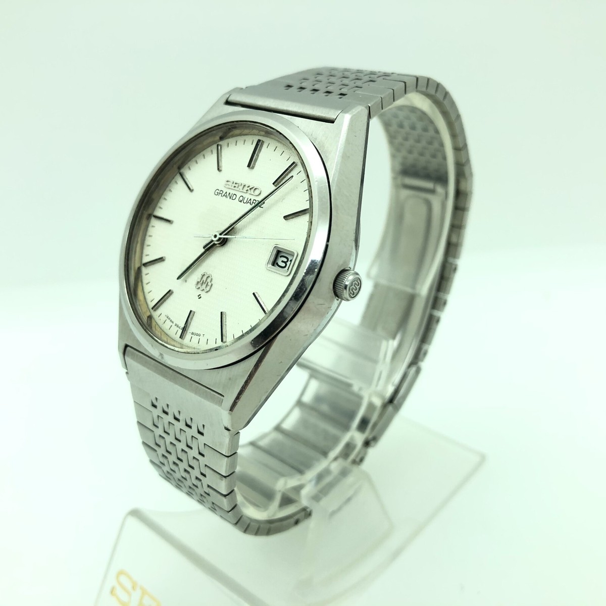 w1894] SEIKO GRAND QUARTZ 9942-8000 All original GQ Working