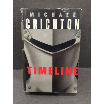 Large Print Novel - TIMELINE By Michael Crichton - Hardcover
