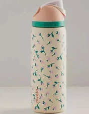Owala Tea Time Rosebud Floral Urban Outfitters Freesip 32 oz Bottle Gift NEW