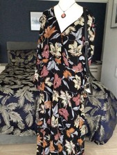 Beautiful tall Midaxi Wrap Bodice Dress Size 20/22