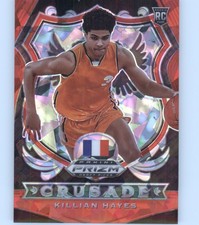 2020 Panini Prizm Draft Picks Collegiate #92 Killian Hayes Red Ice