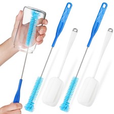 1 Set Sponge Brush Bottle Clean Brush Cup Cup Cleaning Kit cup sponge brush