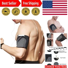 Lightweight Sports Cell Phone Armband for Running, Fitness, & Outdoor Activities