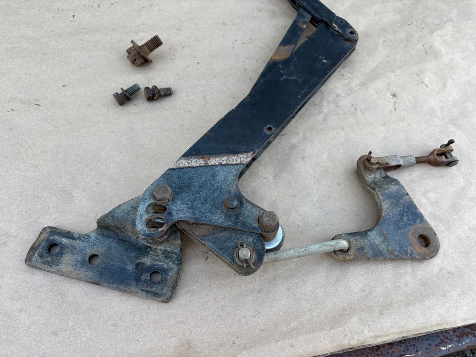 Conjunto de brazo de manija de freno de estacionamiento 67-79 Ford Truck F600 F500 1967-1972 1973-1979 Foto 2 de 4