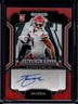 2025 Panini Prizm Draft Picks Tetairoa McMillan Auto RC Red #/100 Wildcats
