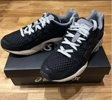 ENNOY Asics Gel-Nimbus 9 Black/Sheet Rock 1201A986 sneaker shoes size 25cm Mens