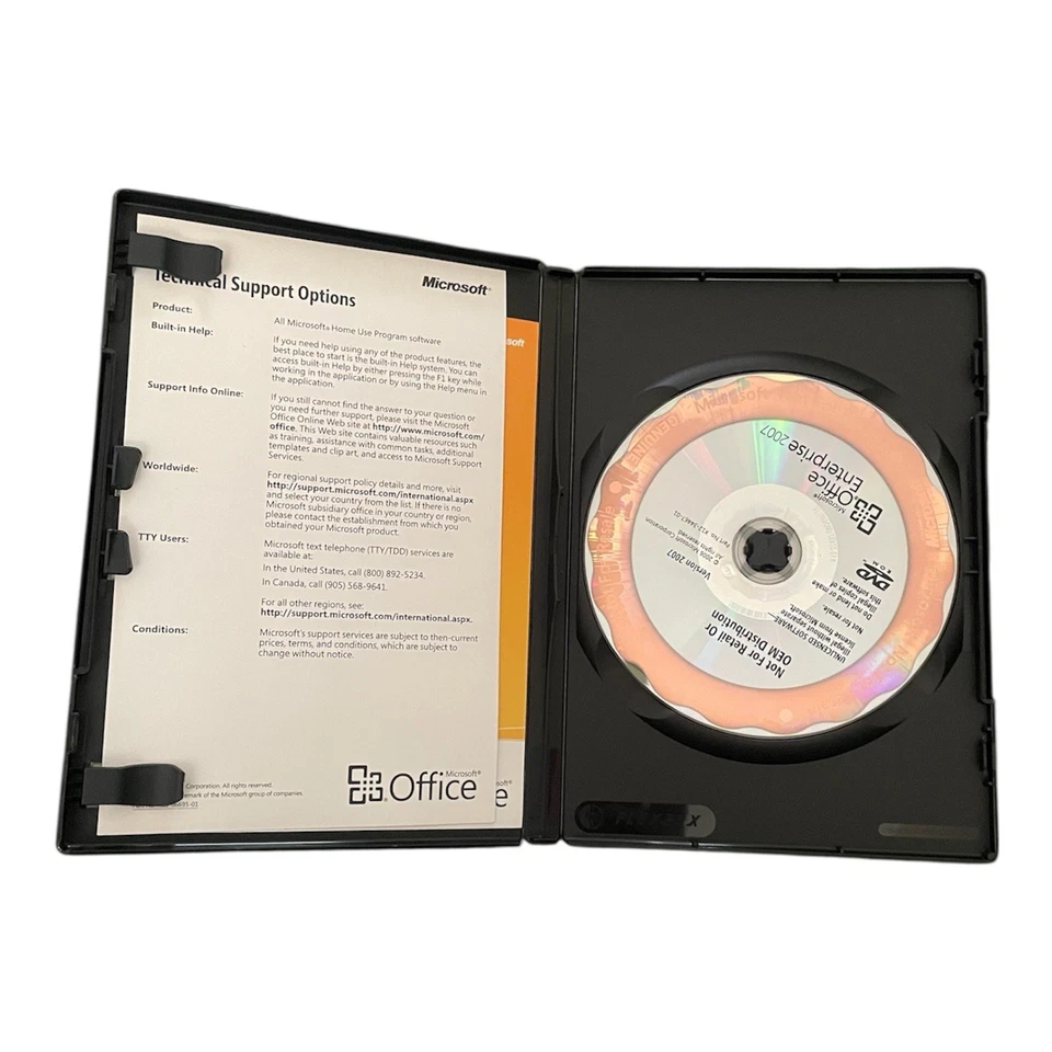 Microsoft Office Enterprise 2007 (Home Use) w/Key (Word, PowerPoint, Excel, Etc) - Image 2 of 3