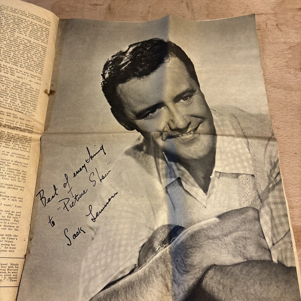 October 29th 1955, PICTURE SHOW, Jane Wyman, Charlton Heston, Jack Lemmon. - Image 4 of 4