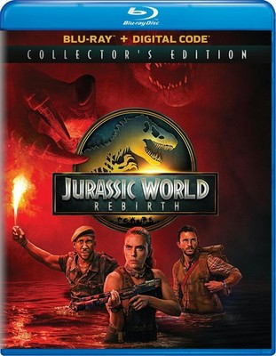 Jurassic World Rebirth - Collector's Edition Blu-ray + Digital Blu-ray  NEW