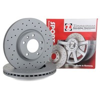 Zimmermann Sport Bremsscheiben FüR Peugeot 407 (6D 6E) 508 SW 607 (9D 9U) Vorne