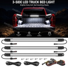 3x For Ford Ram Chevrolet Led Truck Bed Lights Strip Wire Kit Cargo Work Drl 12v 3x For Ford Ram Chevrolet Led Truck Bed Lights Strip Wire Kit Cargo Work Drl 12v