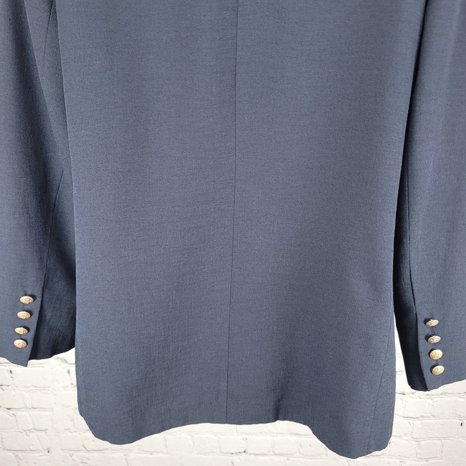Patchington Navy 2 Metal Button Notch Ventless Bl… - image 13