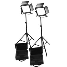 Chauvet Cast Panel Pack Vlog Lighting Kit Complete Lighting Solution - Used