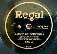 1927 Regal Record 10&rdquo; 78 rpm - Markel&rsquo;s Society / Nathan Glantz (8437) - Vinyl